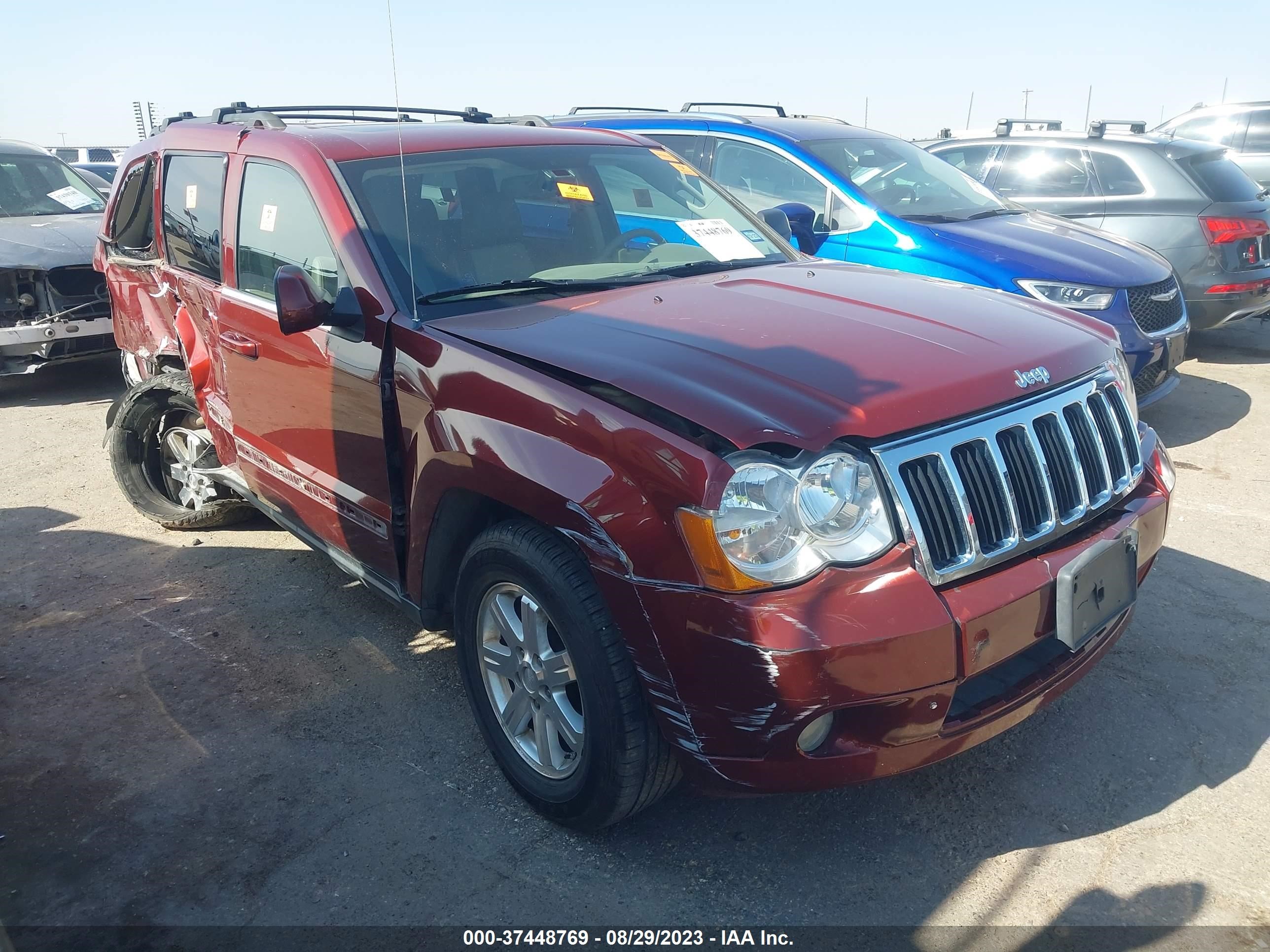 JEEP GRAND CHEROKEE 2009 1j8hr58p79c520594