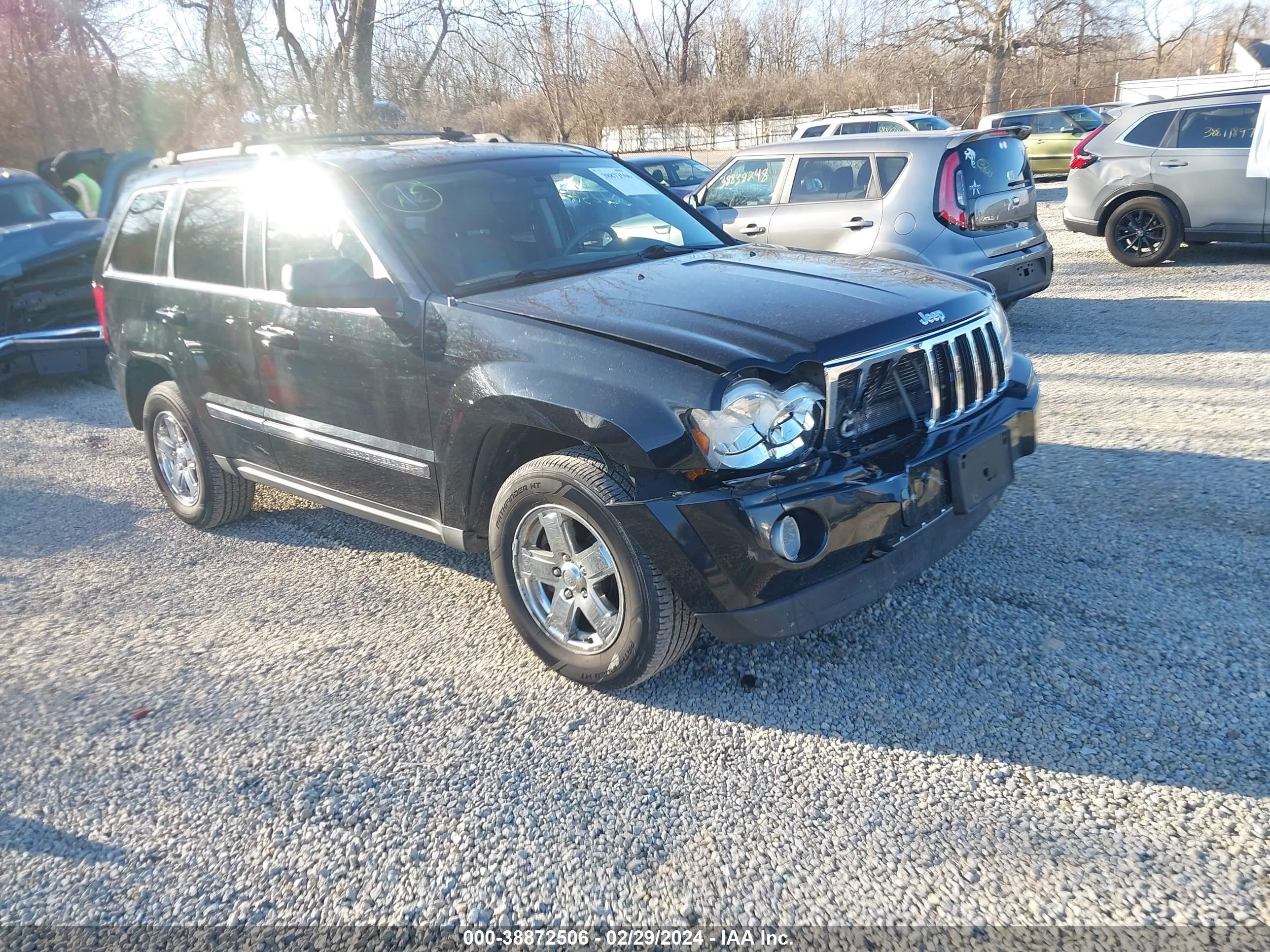 JEEP GRAND CHEROKEE 2007 1j8hr58p87c523064