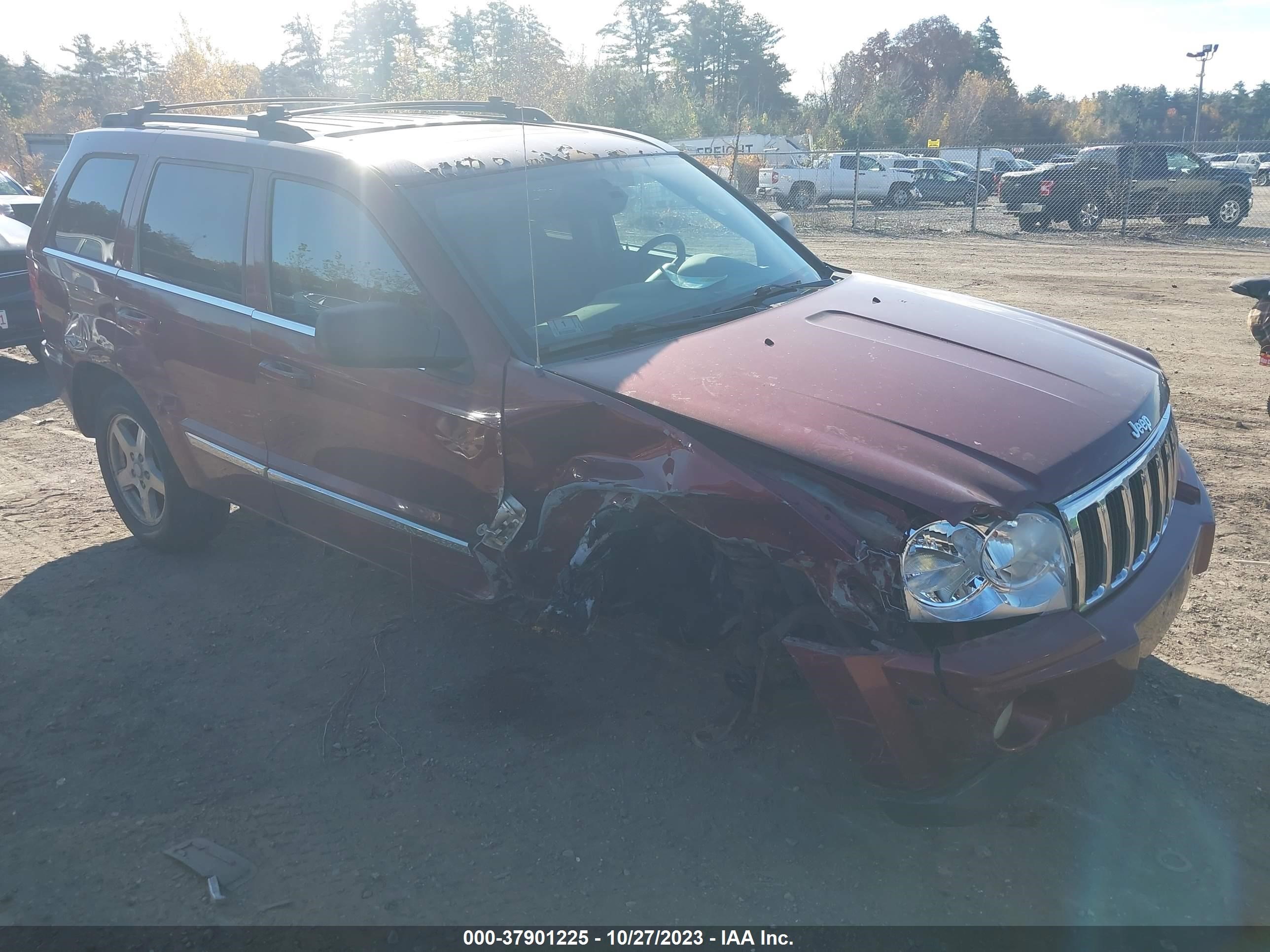 JEEP GRAND CHEROKEE 2007 1j8hr58px7c697914