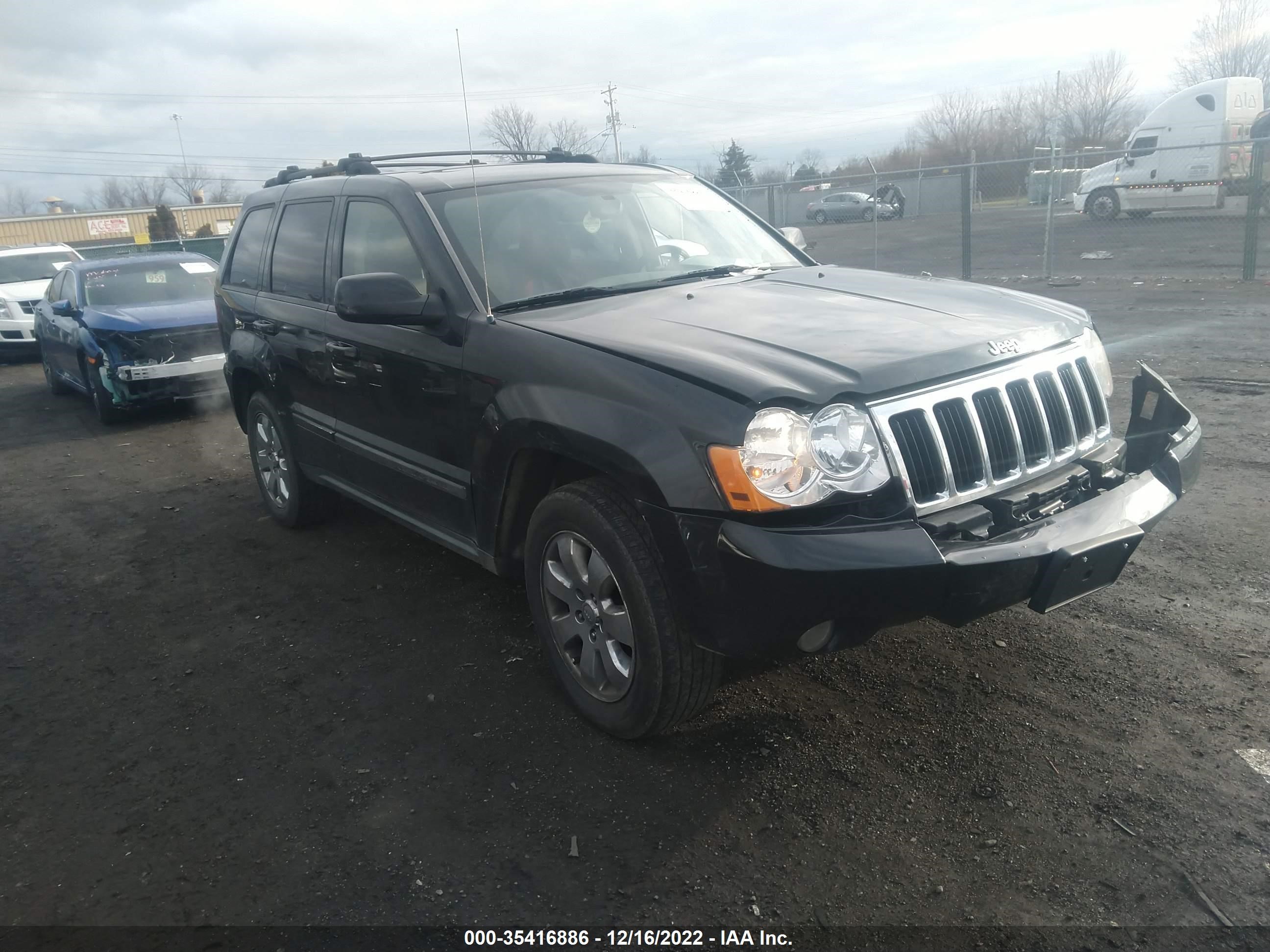 JEEP GRAND CHEROKEE 2009 1j8hr58t39c545828