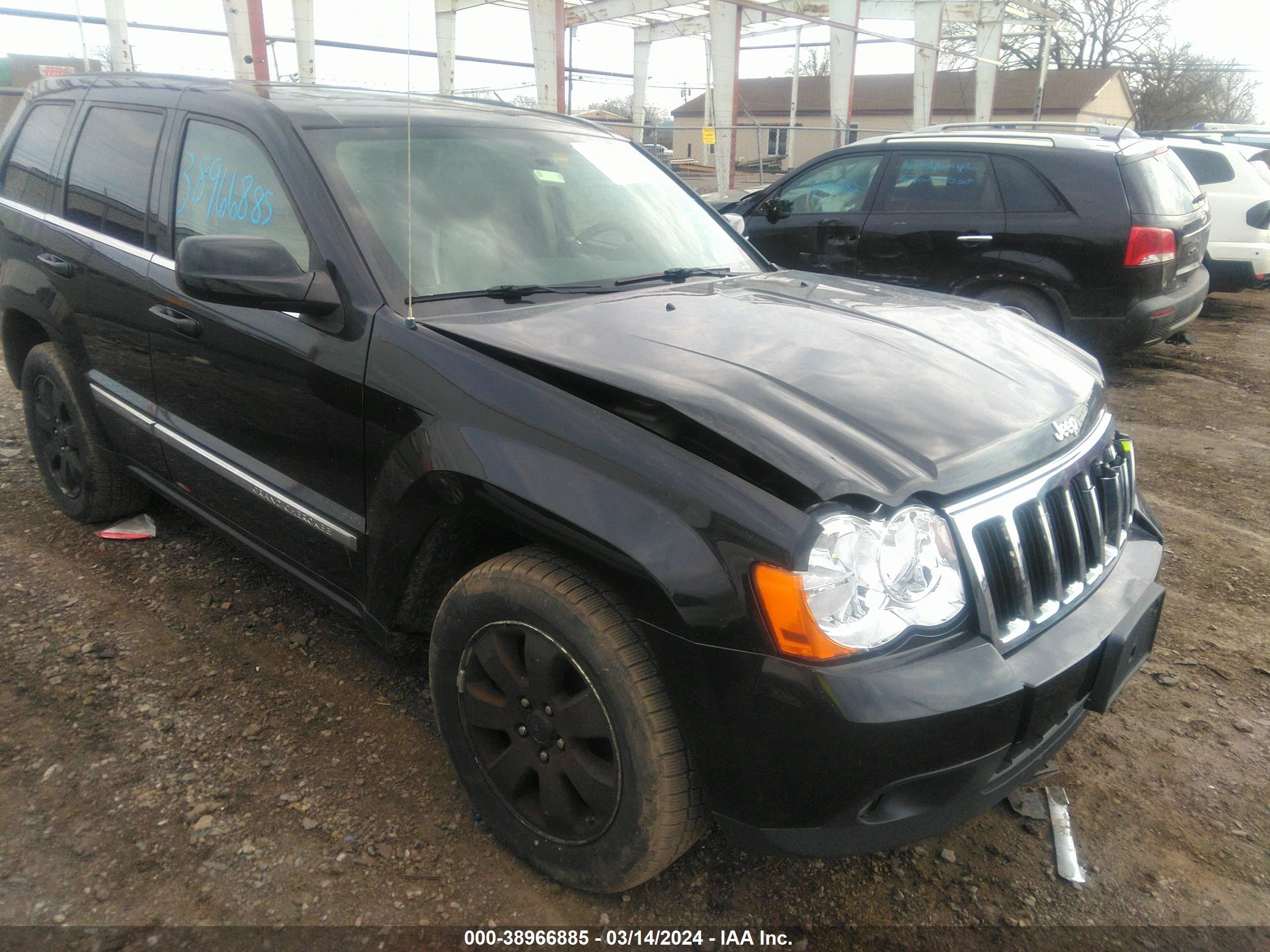 JEEP GRAND CHEROKEE 2009 1j8hr58t89c540916