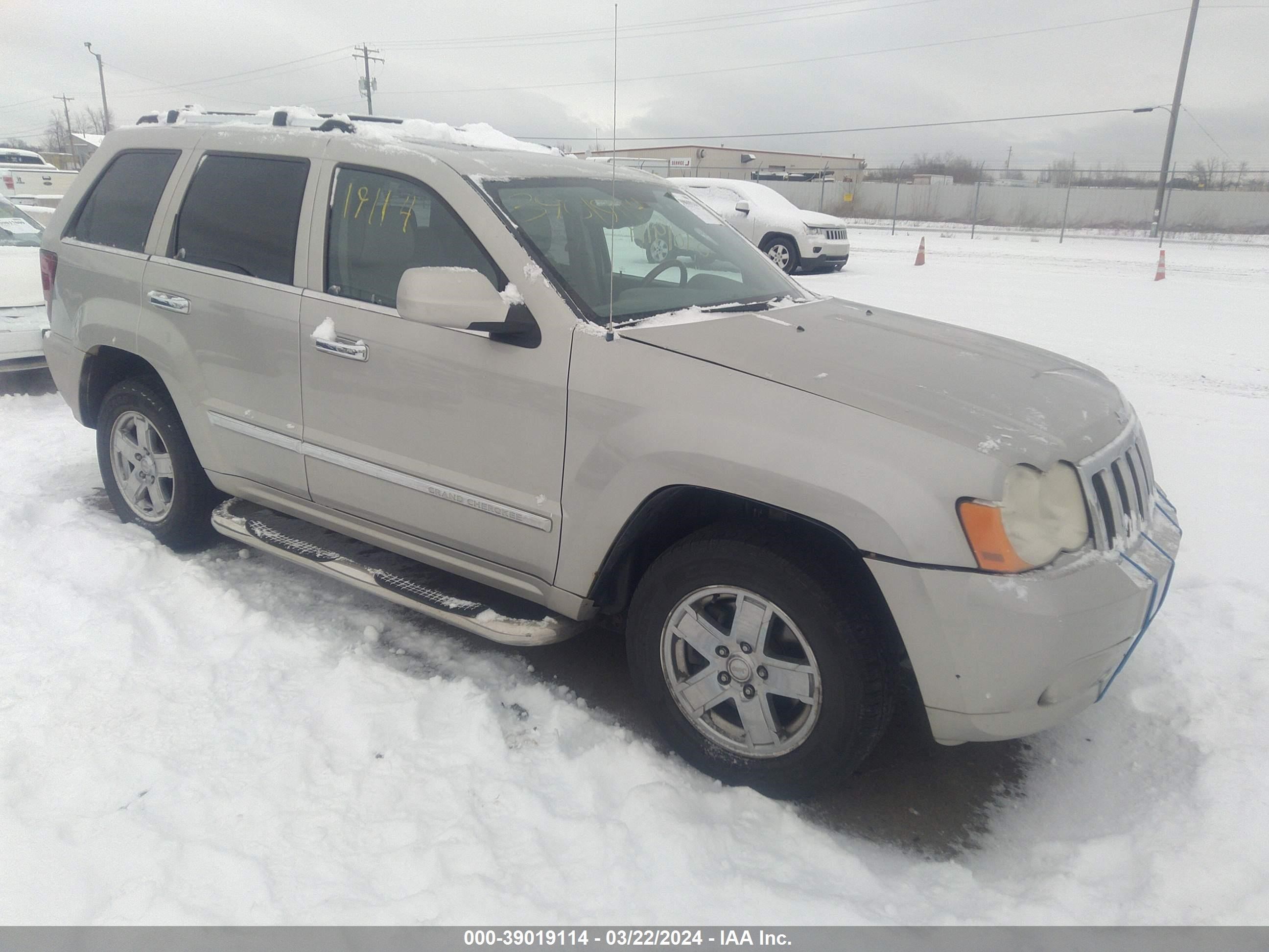 JEEP GRAND CHEROKEE 2008 1j8hr68258c198708