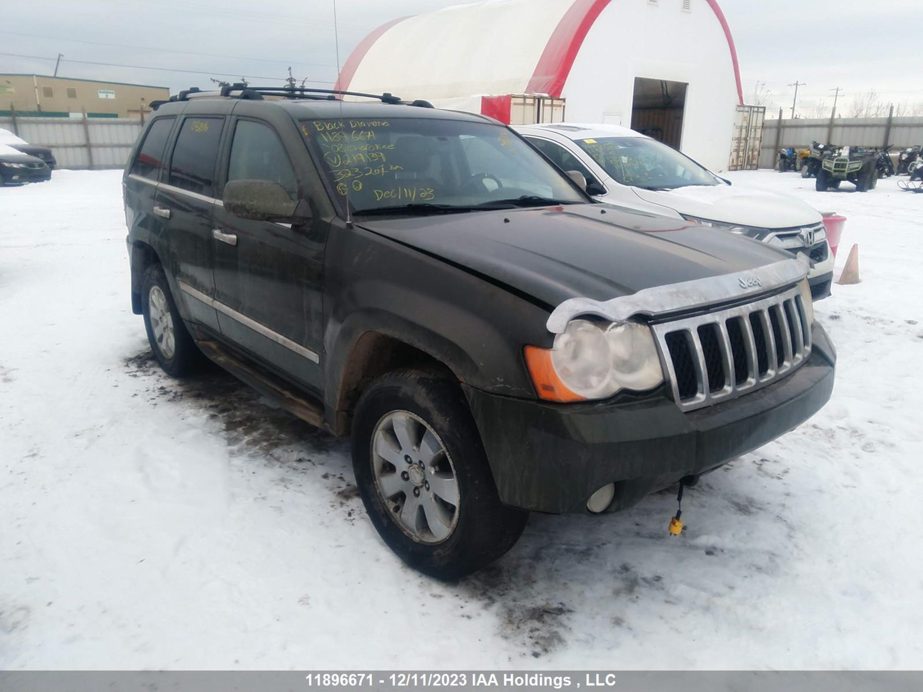 JEEP GRAND CHEROKEE 2008 1j8hr68m98c219139