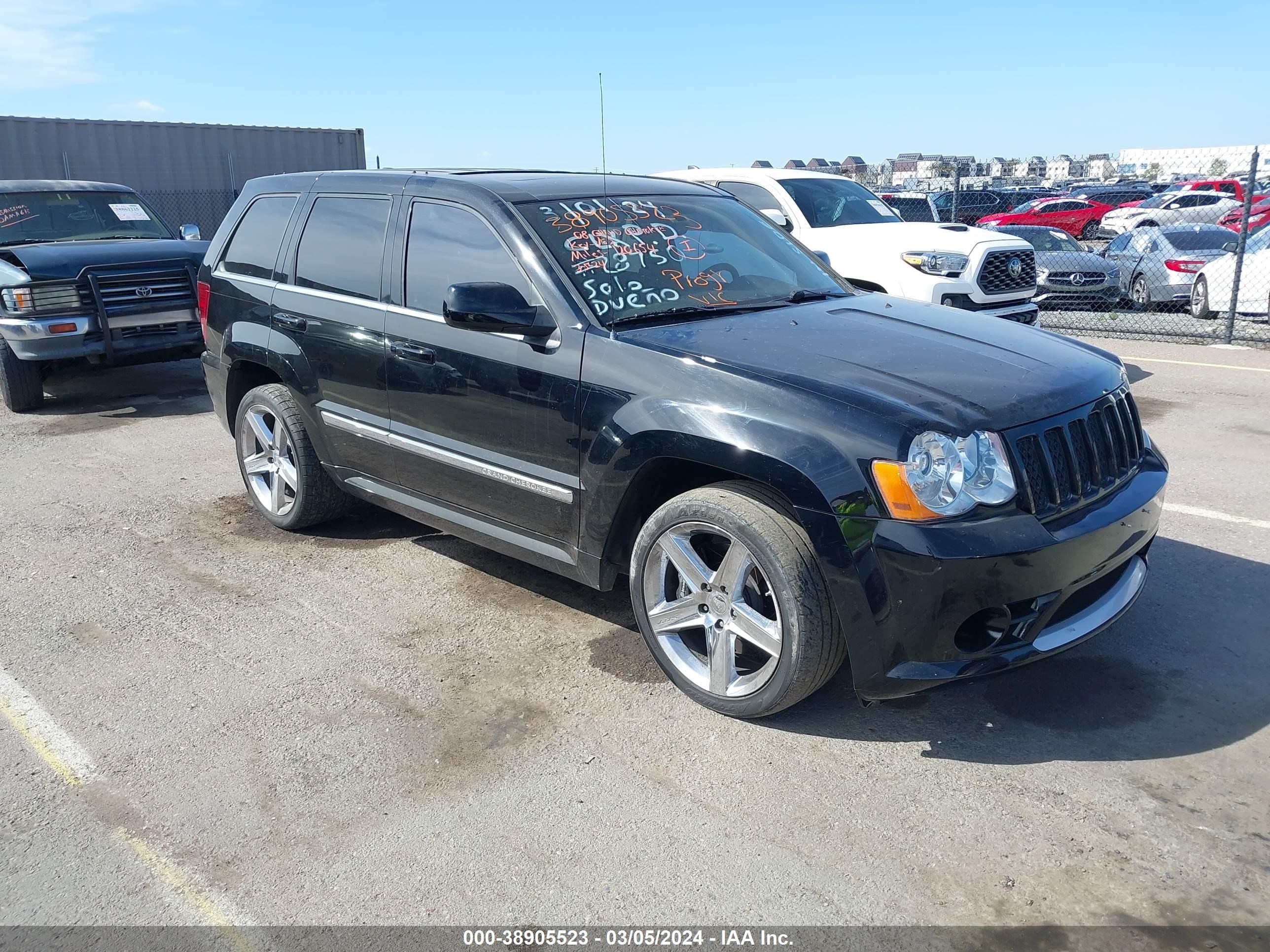 JEEP GRAND CHEROKEE 2008 1j8hr78348c144217