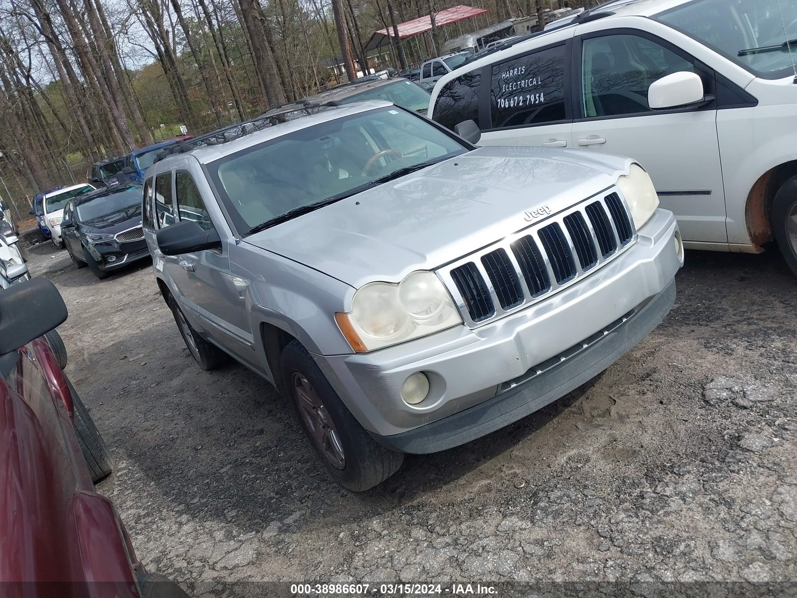 JEEP GRAND CHEROKEE 2007 1j8hs58217c509841