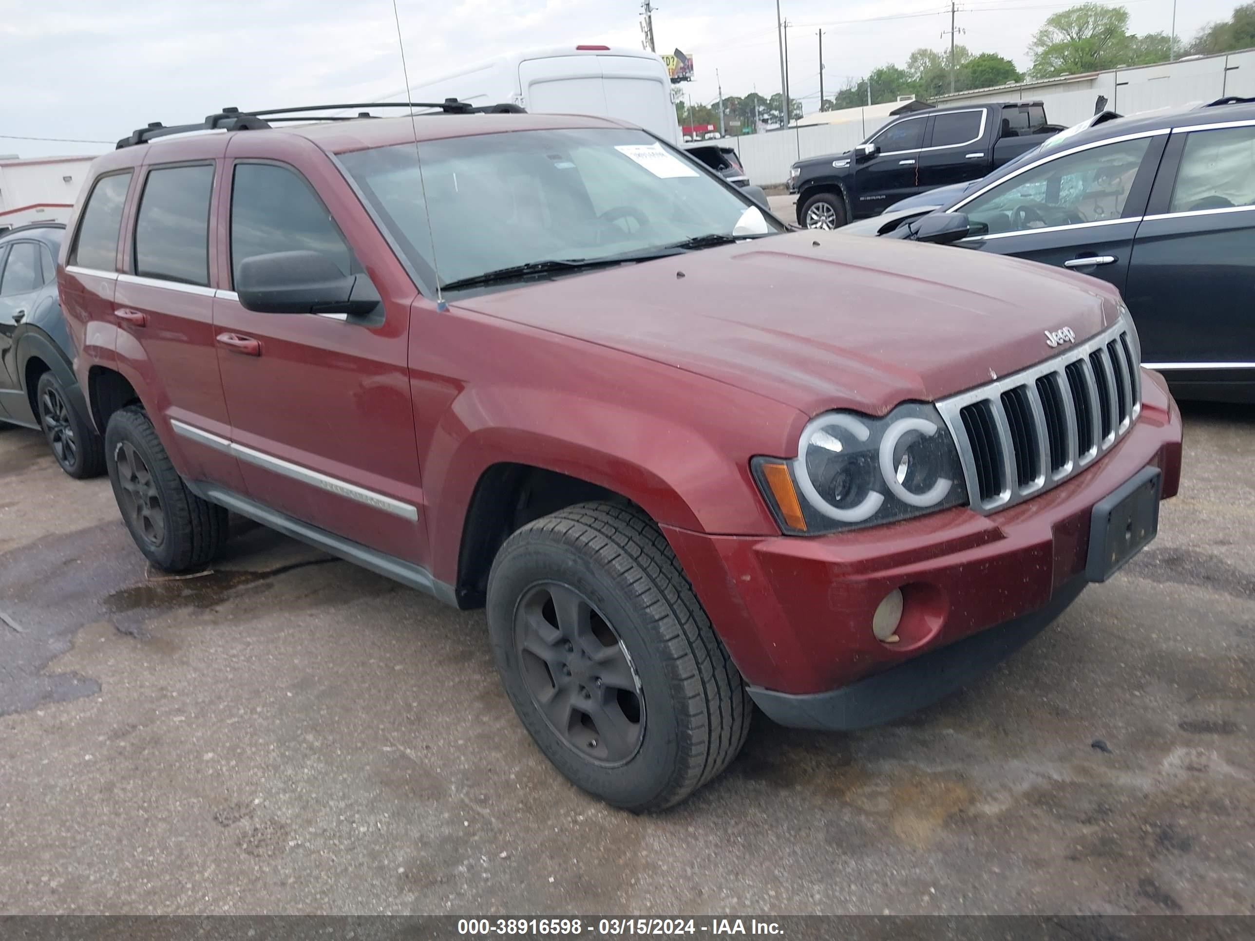 JEEP GRAND CHEROKEE 2007 1j8hs58m07c645833