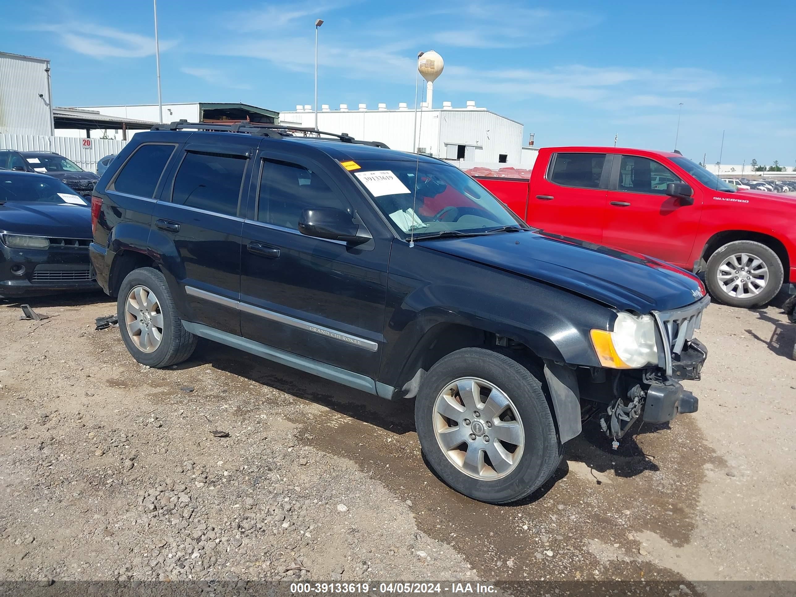 JEEP GRAND CHEROKEE 2008 1j8hs58n18c207817