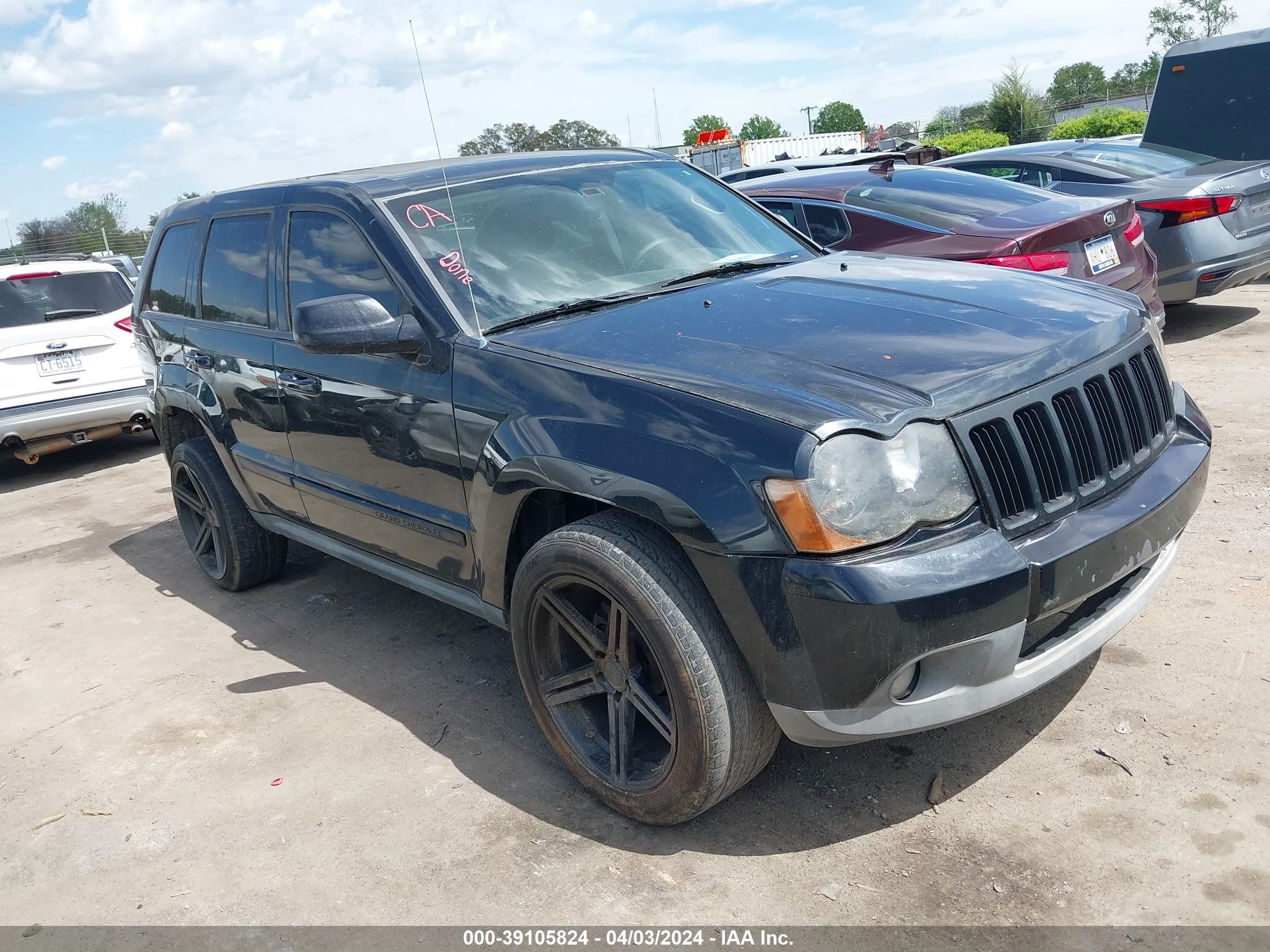 JEEP GRAND CHEROKEE 2008 1j8hs58n98c226485