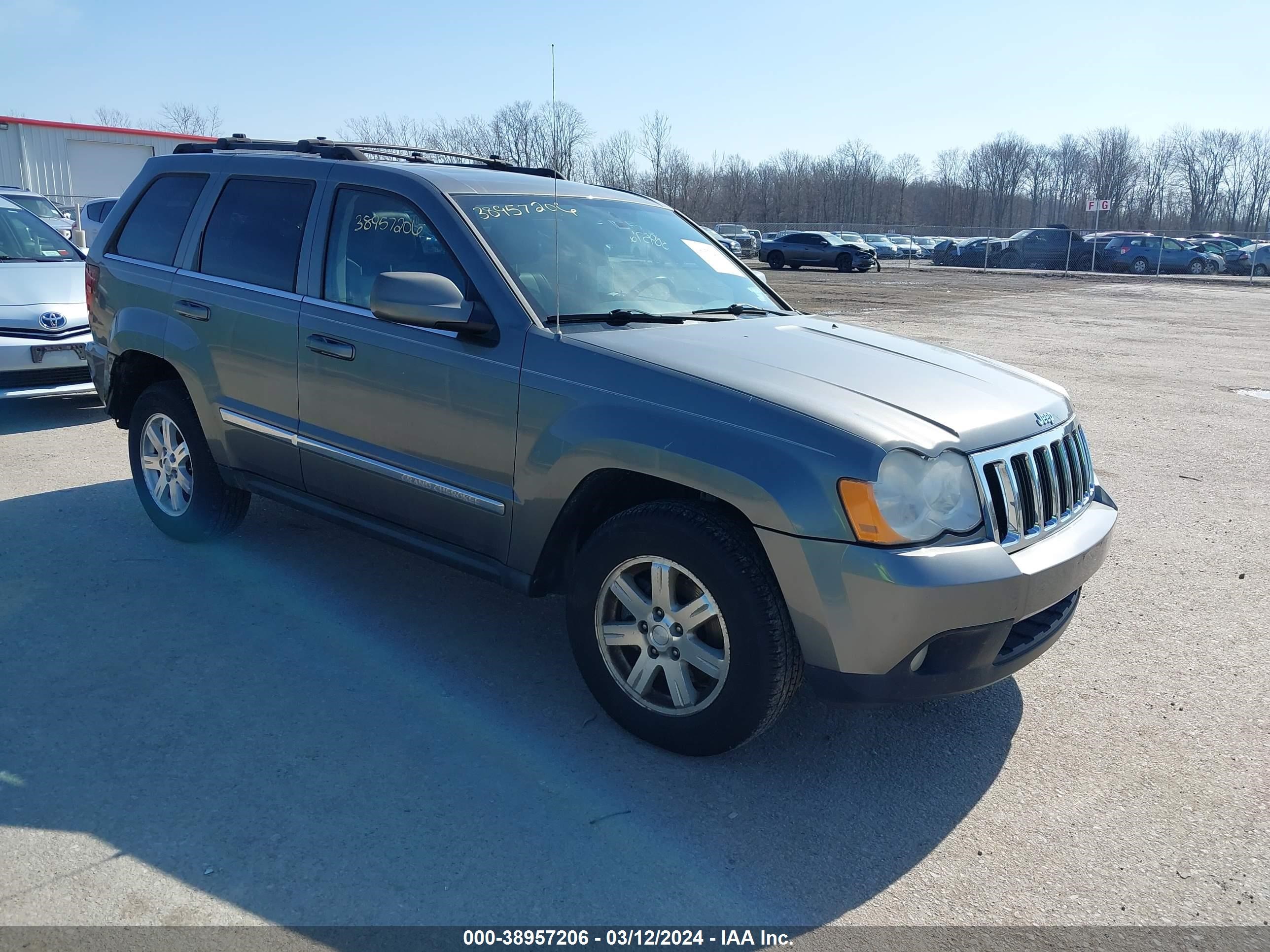 JEEP GRAND CHEROKEE 2008 1j8hs58nx8c158214