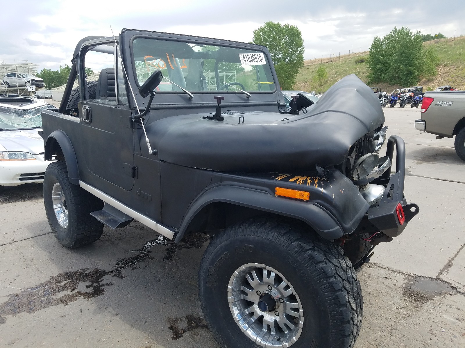 JEEP JEEP CJ7 1984 1jccf87e4et095856