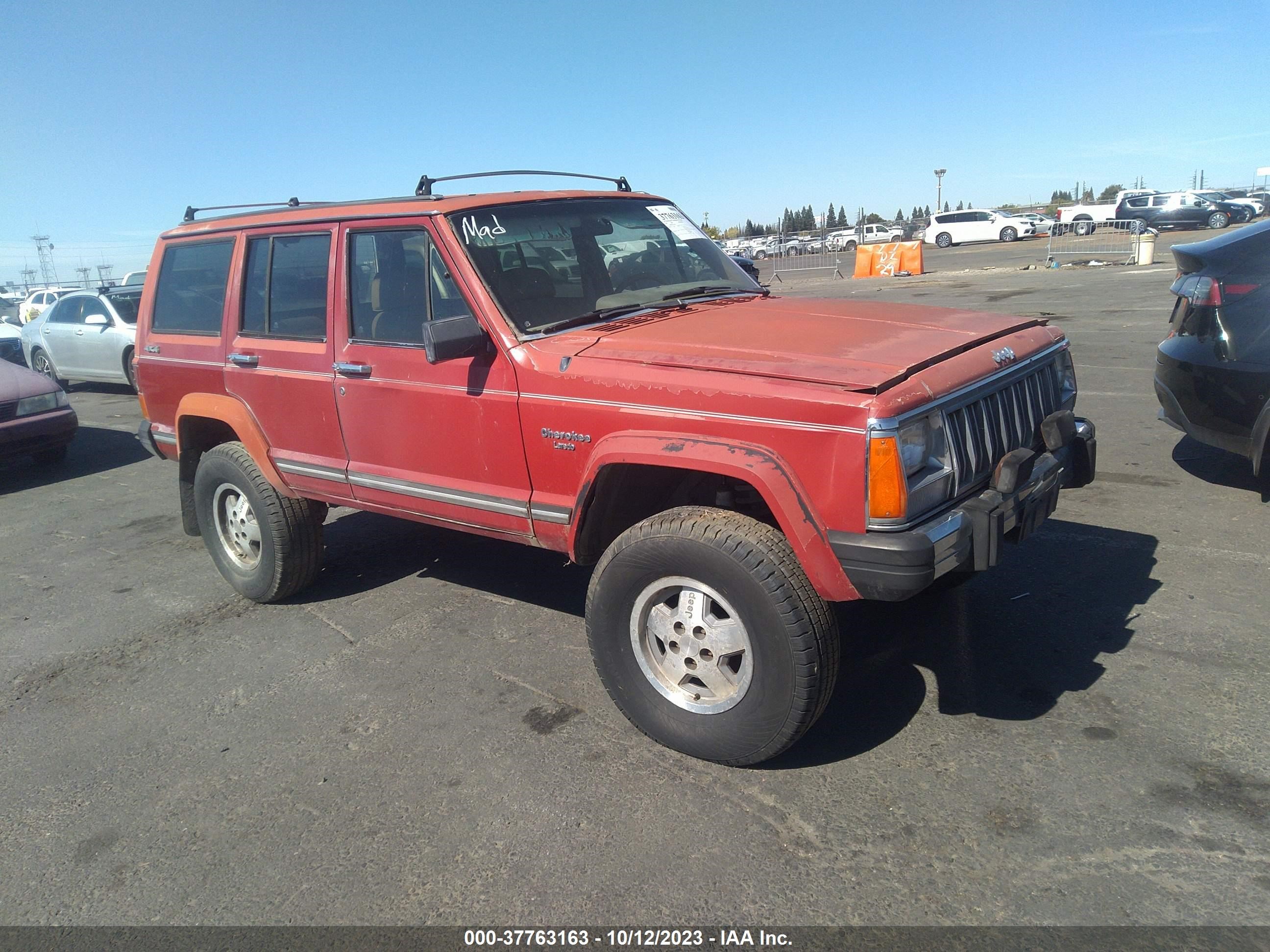 JEEP CHEROKEE 1987 1jcmt7841ht087442