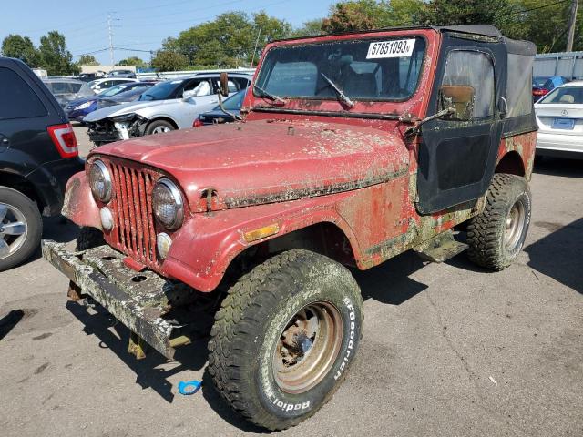 JEEP JEEP CJ7 1986 1jcum87a6gt102039