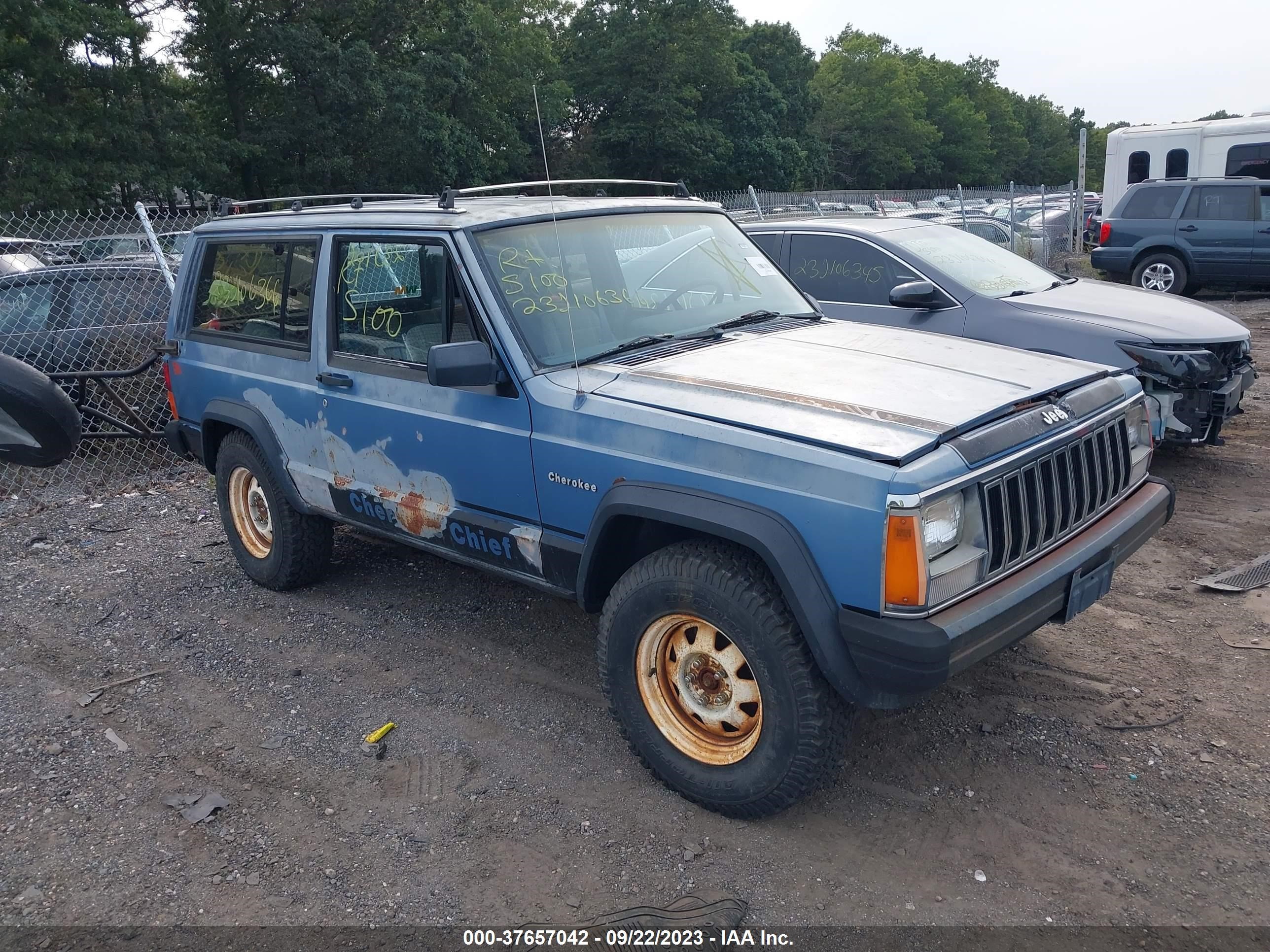 JEEP CHEROKEE 1984 1jcwc7738et122717