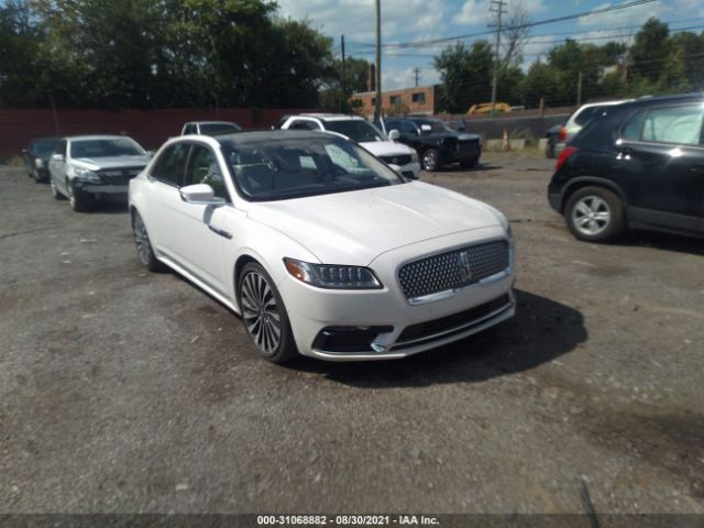 LINCOLN CONTINENTAL 2019 1ln6l9bc0k5604176