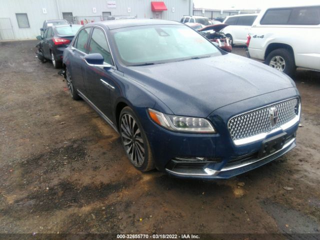 LINCOLN CONTINENTAL 2017 1ln6l9bc4h5626805