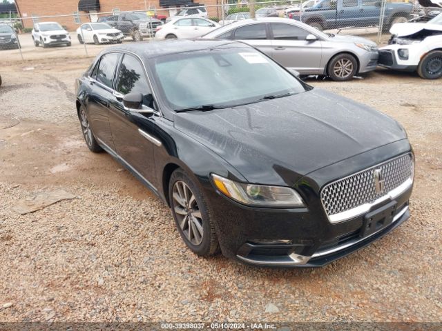 LINCOLN CONTINENTAL 2017 1ln6l9hk1h5628090