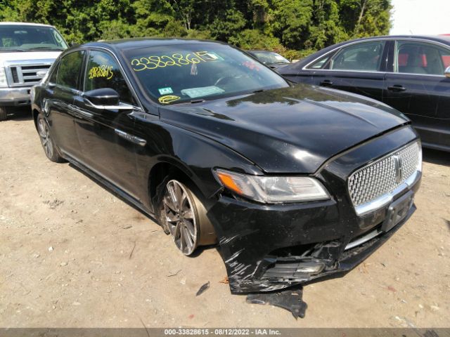 LINCOLN CONTINENTAL 2017 1ln6l9hk3h5606267