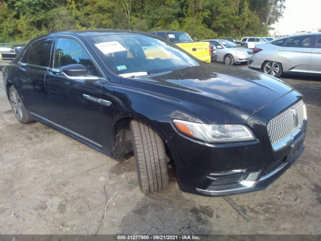 LINCOLN CONTINENTAL 2017 1ln6l9hk9h5601865