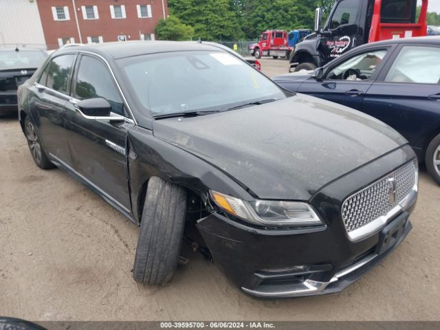 LINCOLN CONTINENTAL 2017 1ln6l9hk9h5612221