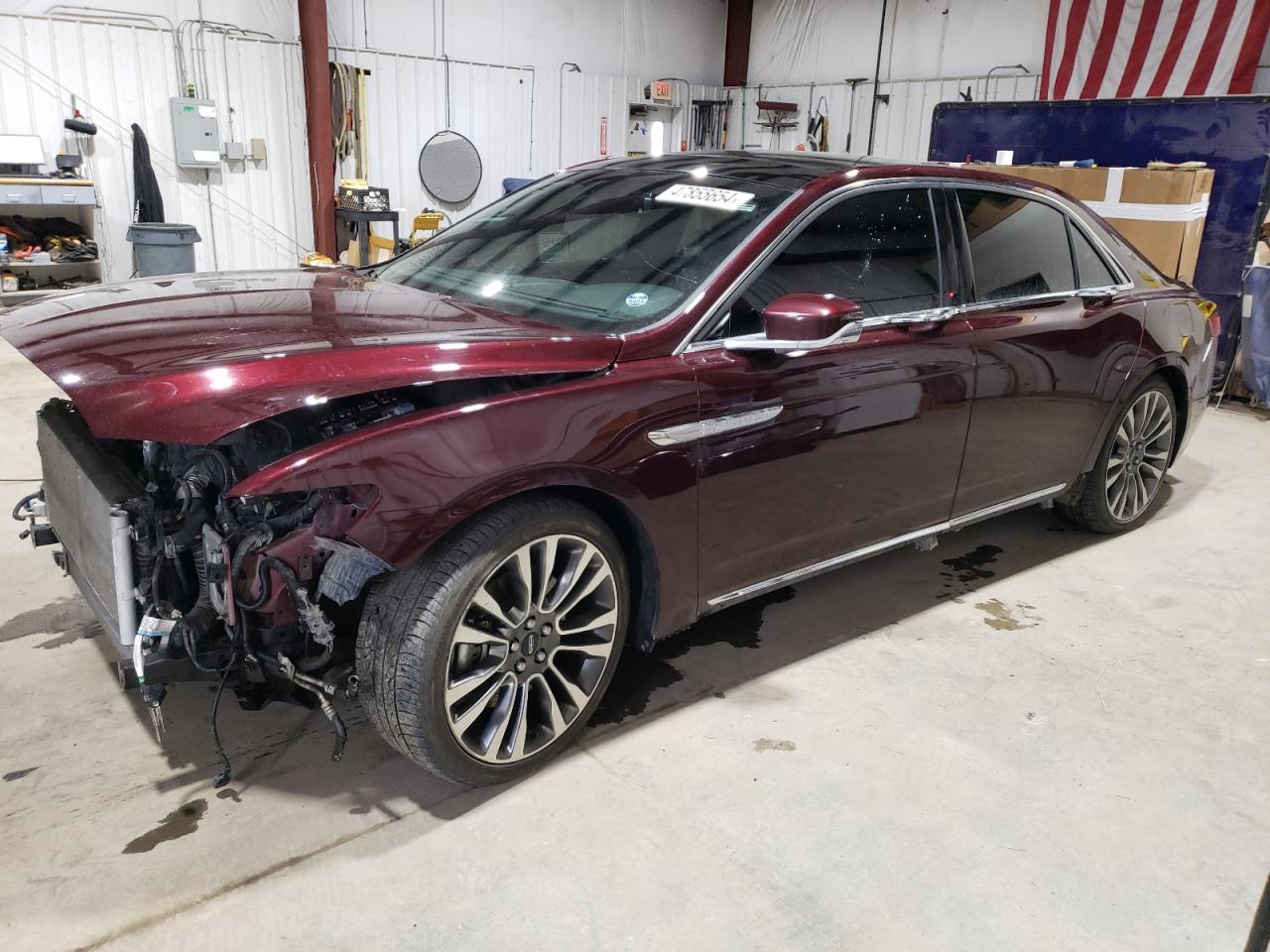 LINCOLN CONTINENTAL 2017 1ln6l9nc3h5607089