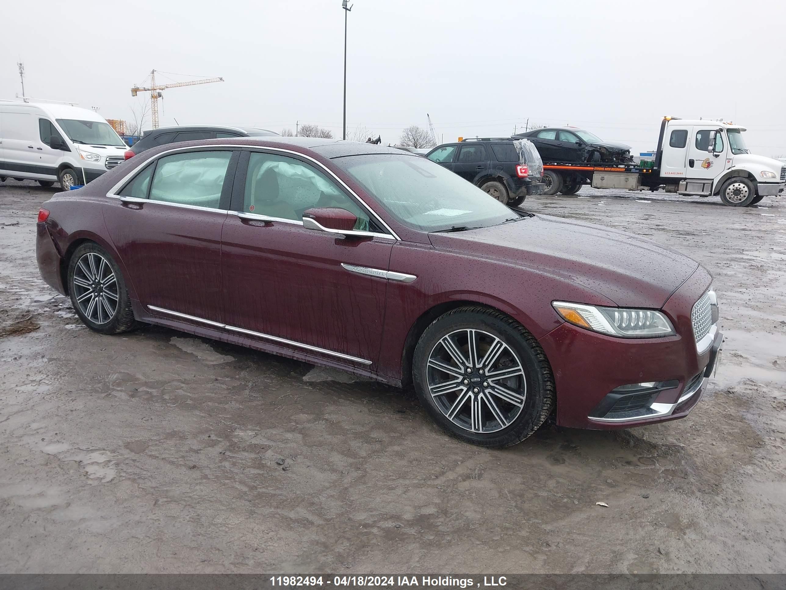 LINCOLN CONTINENTAL 2017 1ln6l9np1h5610964