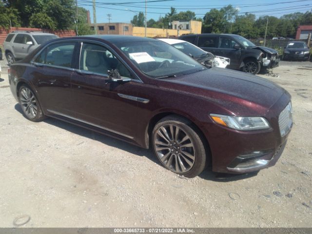 LINCOLN CONTINENTAL 2017 1ln6l9np6h5614525