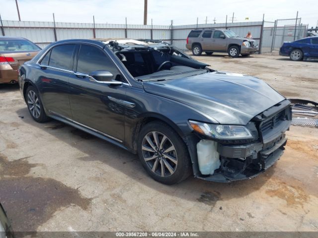 LINCOLN CONTINENTAL 2019 1ln6l9pk1k5606101