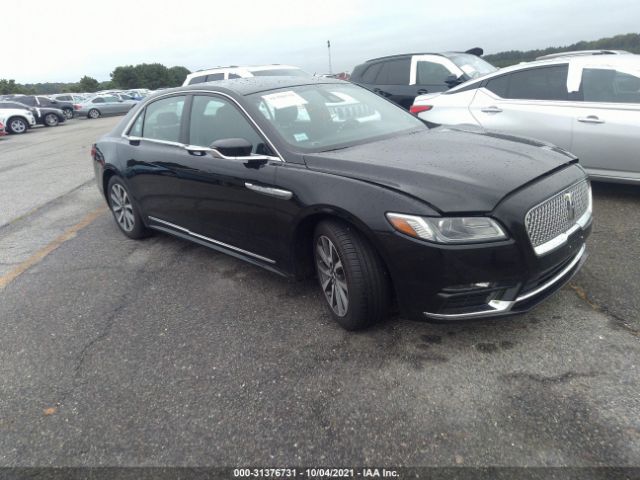 LINCOLN CONTINENTAL 2019 1ln6l9pk4k5602589