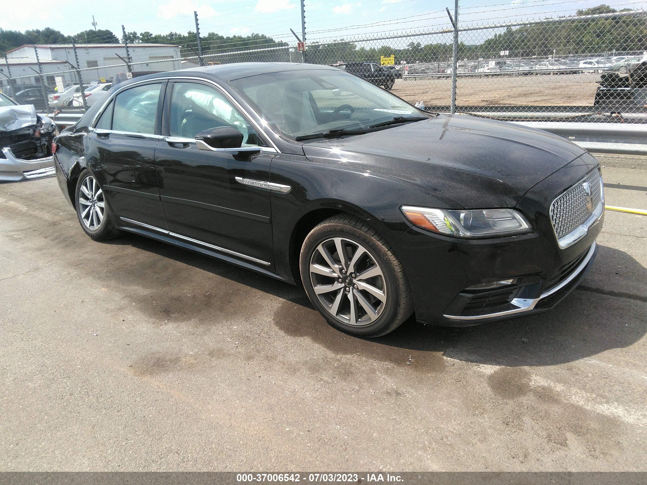 LINCOLN CONTINENTAL 2019 1ln6l9pk5k5603850