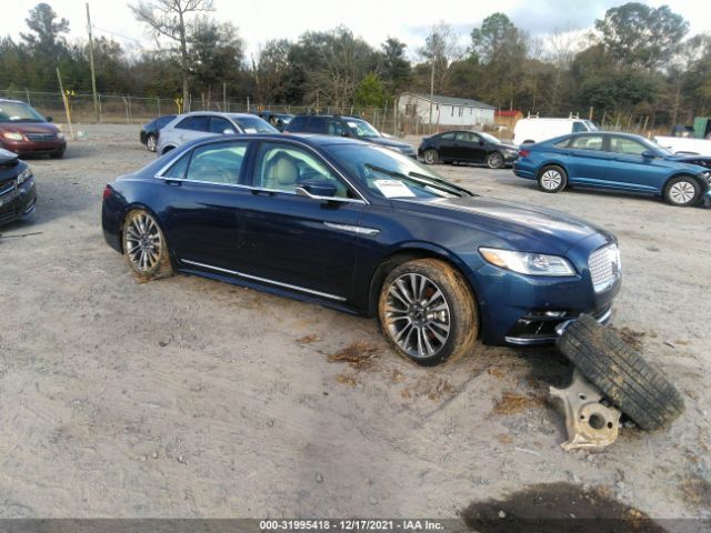 LINCOLN CONTINENTAL 2017 1ln6l9rp2h5602513