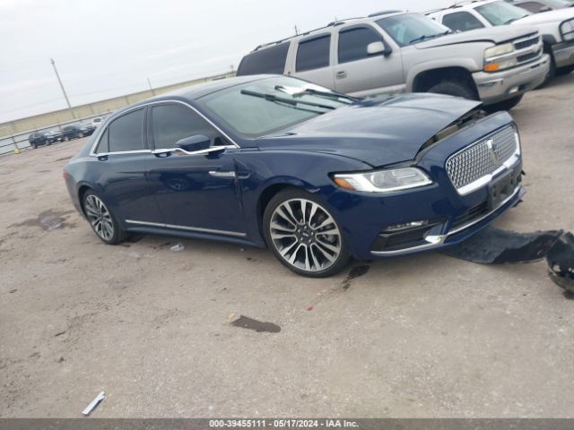 LINCOLN CONTINENTAL 2018 1ln6l9rp2j5603022