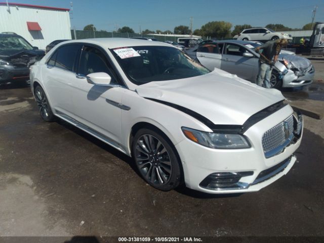 LINCOLN CONTINENTAL 2017 1ln6l9rp5h5603672