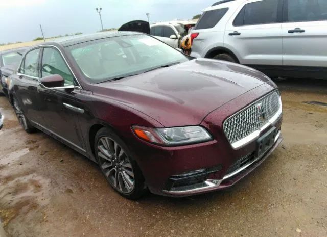 LINCOLN CONTINENTAL 2017 1ln6l9rp7h5624085