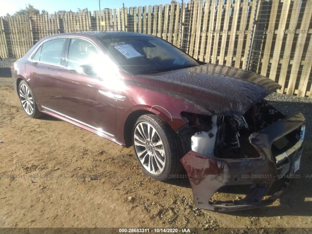 LINCOLN CONTINENTAL 2019 1ln6l9rp8k5605407