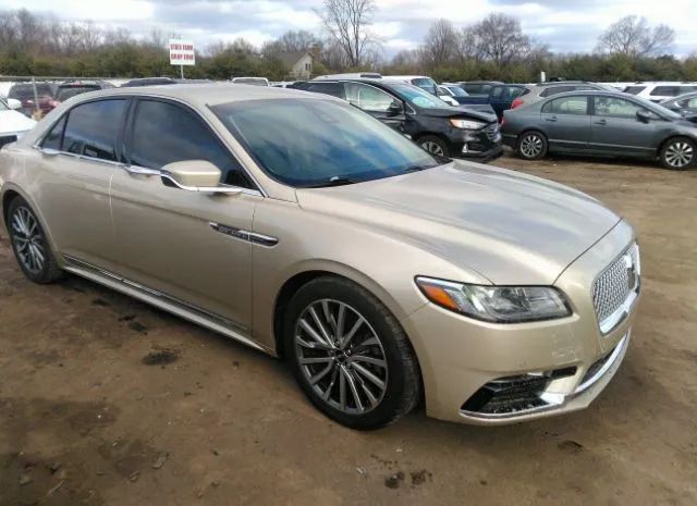 LINCOLN CONTINENTAL 2017 1ln6l9sk1h5614618