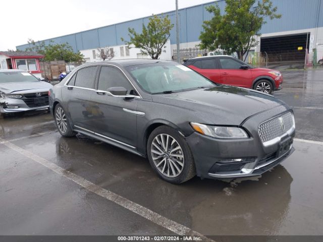 LINCOLN CONTINENTAL 2017 1ln6l9sk1h5637851