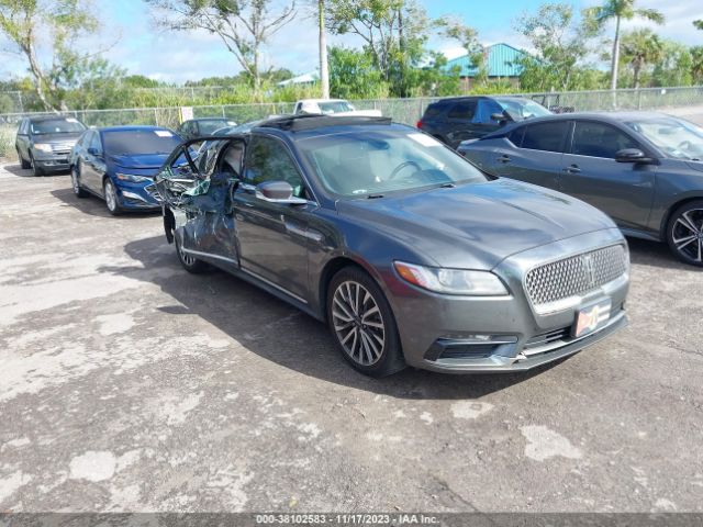 LINCOLN CONTINENTAL 2018 1ln6l9sk1j5605973