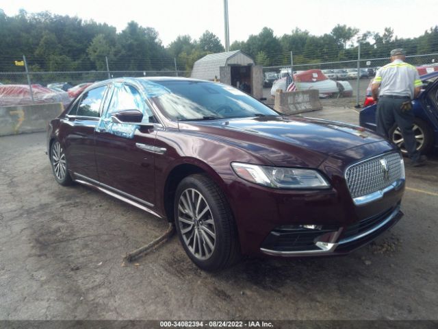 LINCOLN CONTINENTAL 2017 1ln6l9sk2h5600839