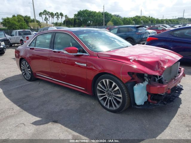 LINCOLN CONTINENTAL 2018 1ln6l9sk2j5606551