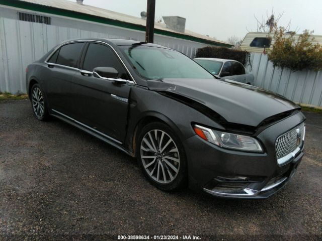 LINCOLN CONTINENTAL 2019 1ln6l9sk3k5605510