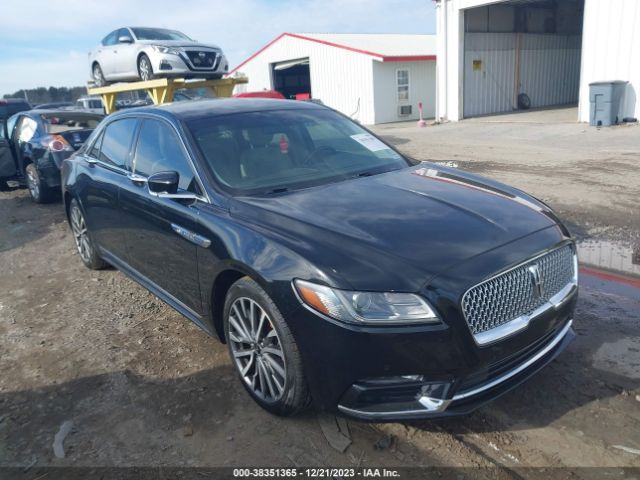 LINCOLN CONTINENTAL 2017 1ln6l9sk4h5600549