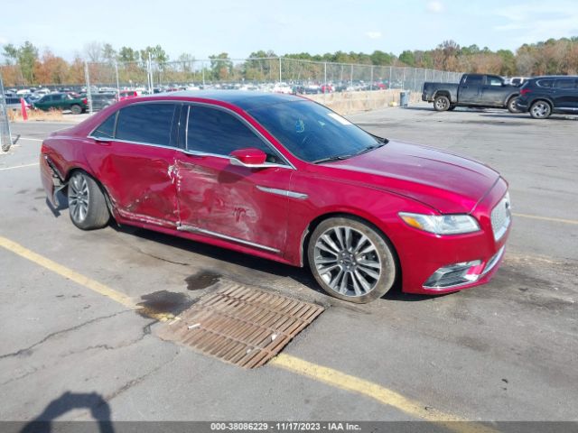 LINCOLN CONTINENTAL 2018 1ln6l9sk4j5614568