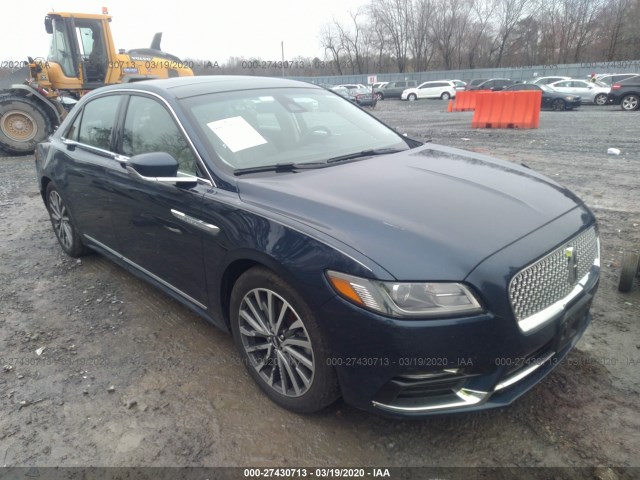 LINCOLN CONTINENTAL 2017 1ln6l9sk5h5608336