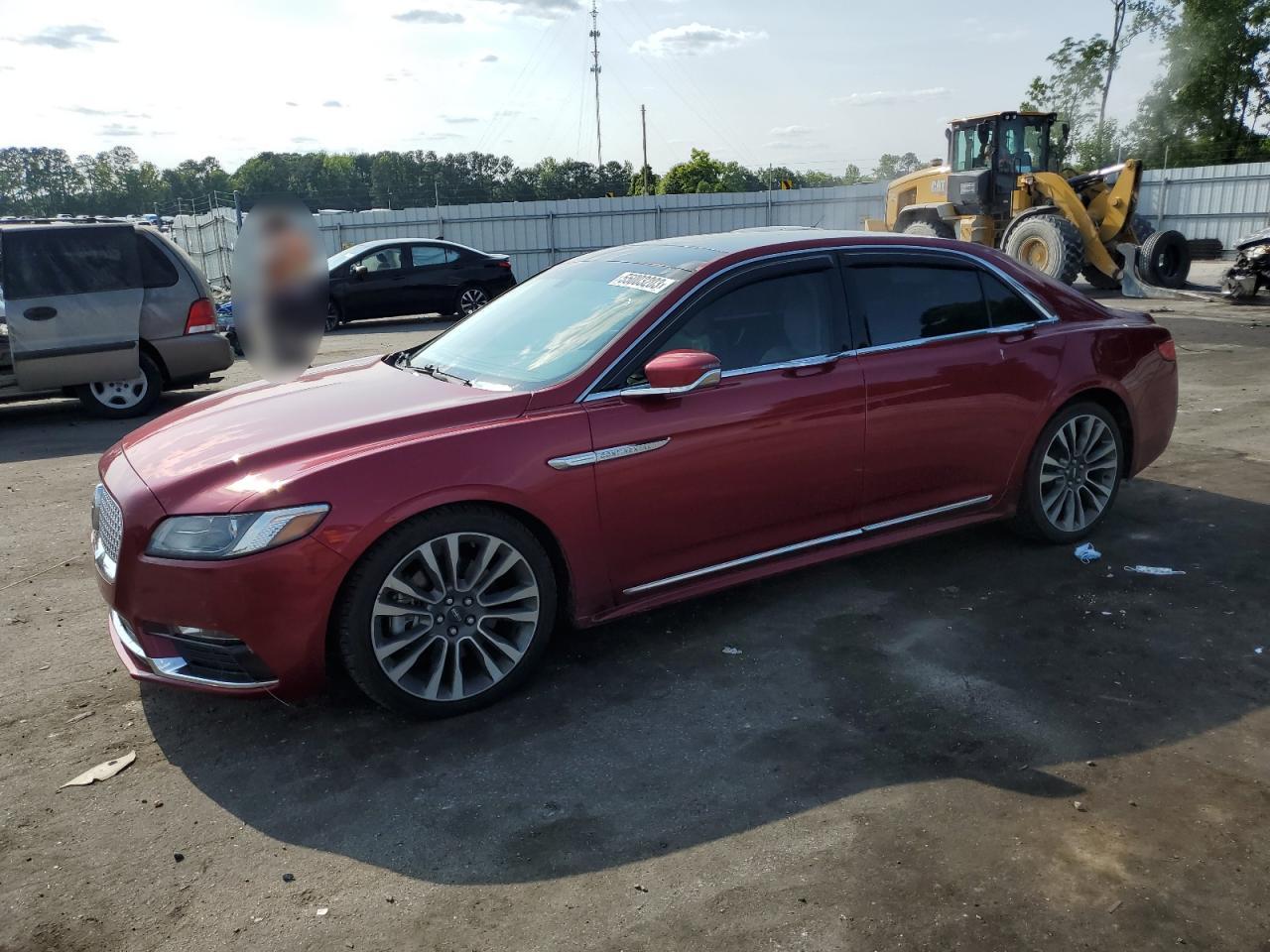 LINCOLN CONTINENTAL 2017 1ln6l9sk6h5630992