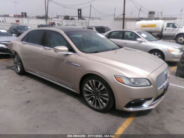 LINCOLN CONTINENTAL 2017 1ln6l9sk6h5631804