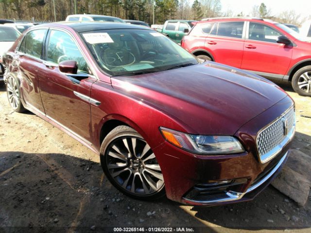 LINCOLN CONTINENTAL 2019 1ln6l9sk8k5607298