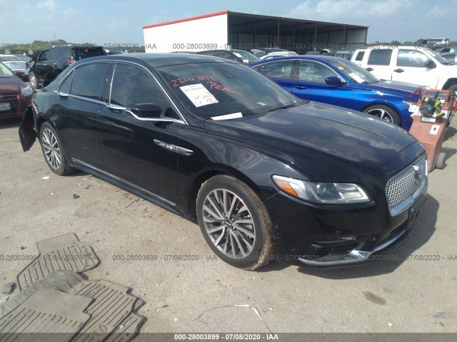 LINCOLN CONTINENTAL 2017 1ln6l9sp9h5608576