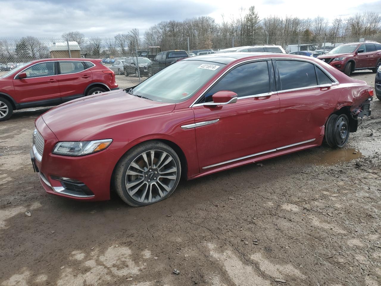 LINCOLN CONTINENTAL 2017 1ln6l9tk4h5623358