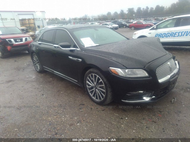 LINCOLN CONTINENTAL 2017 1ln6l9tk5h5602275