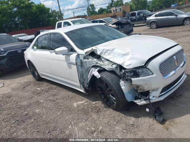 LINCOLN CONTINENTAL 2017 1ln6l9tk7h5627078